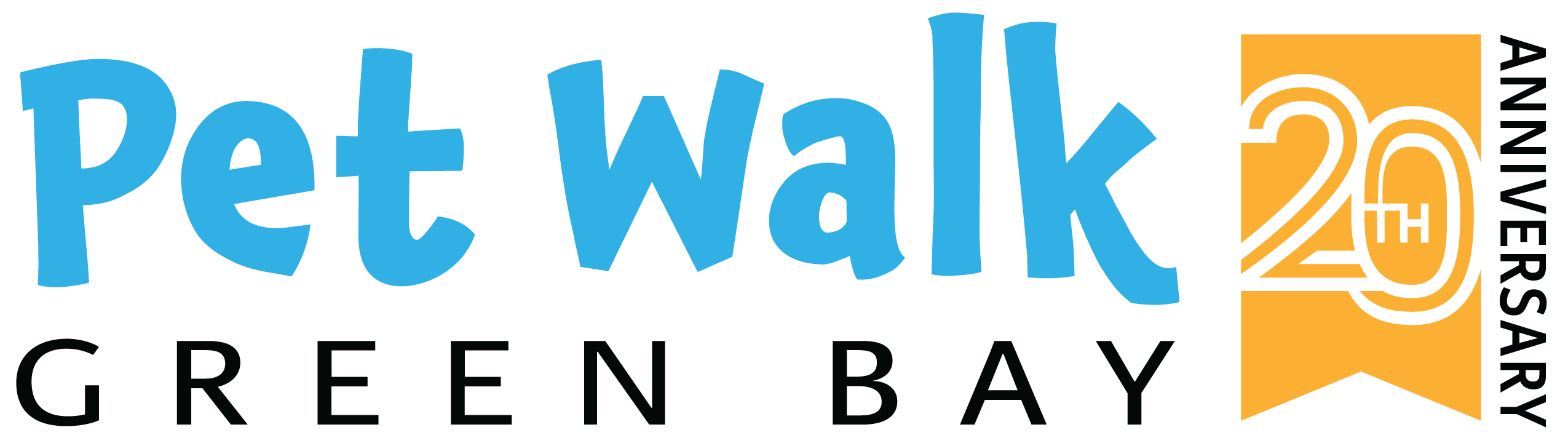 2019 Pet Walk GB Anniversary Logo