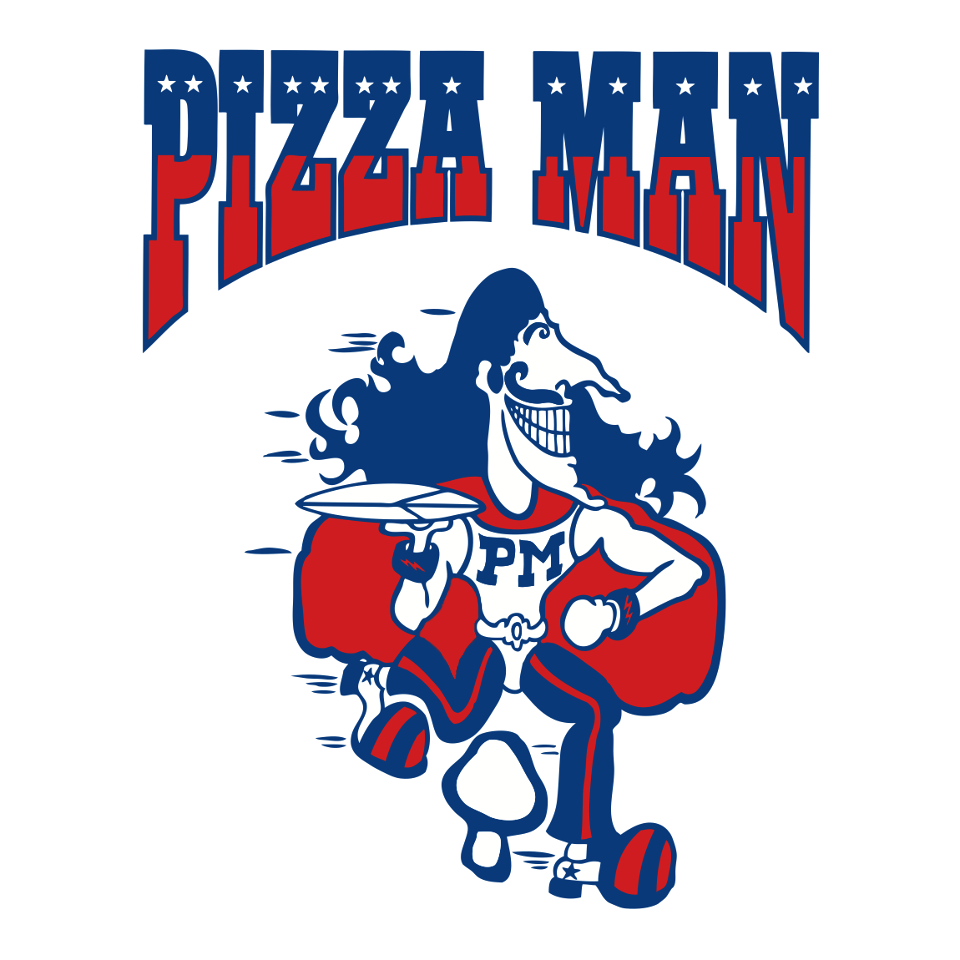 pizza man logo